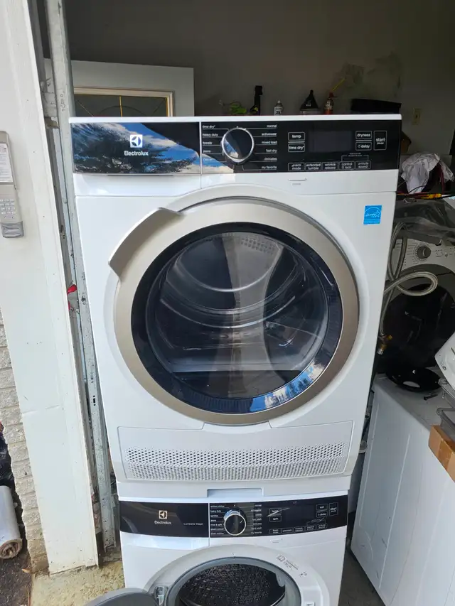 2024 Electrolux 24' White Stackable Washer Ventless Dryer Set - Photo 5