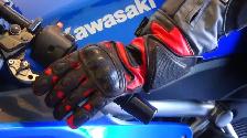 Men's Leather Gauntlet Racing Gloves ON SALE!