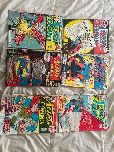 Lot of 6 DC comics Action comics featuring Superman