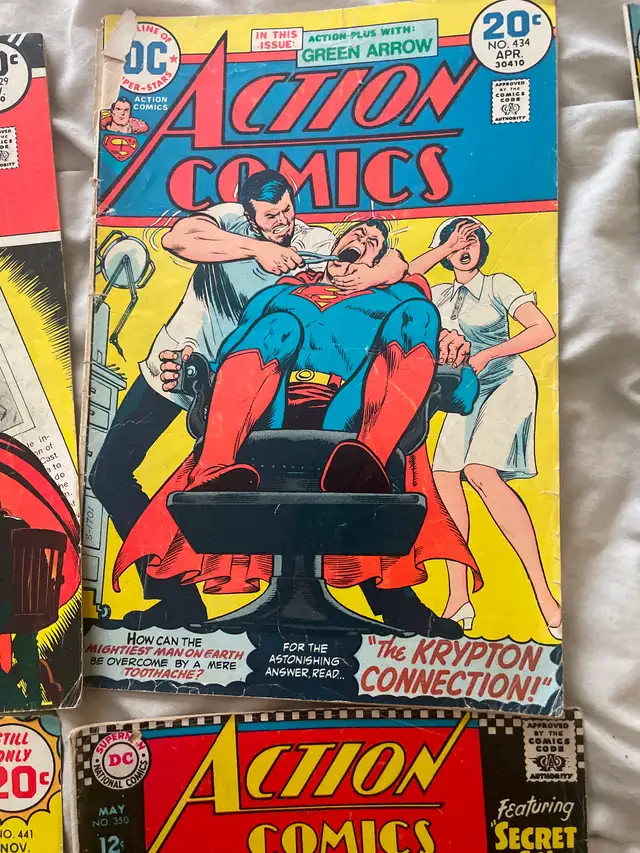 Lot of 6 DC comics Action comics featuring Superman - Photo 3