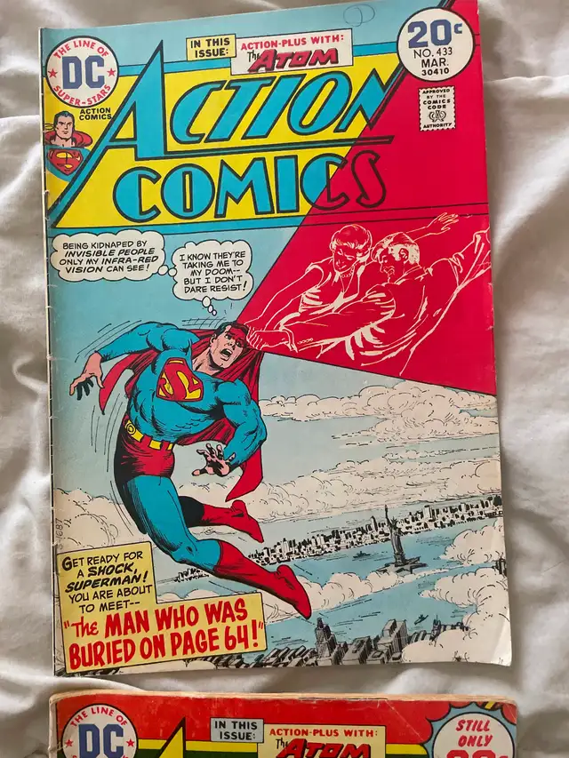 Lot of 6 DC comics Action comics featuring Superman - Photo 4