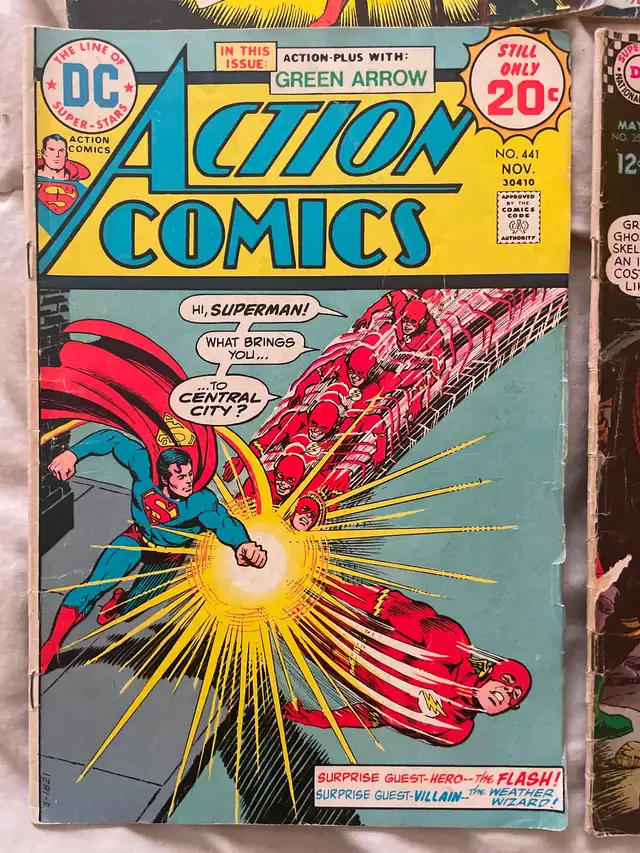 Lot of 6 DC comics Action comics featuring Superman - Photo 5