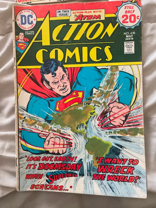 Lot of 6 DC comics Action comics featuring Superman - Photo 7