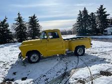 1958  Chev 3100 with 1955 front clip