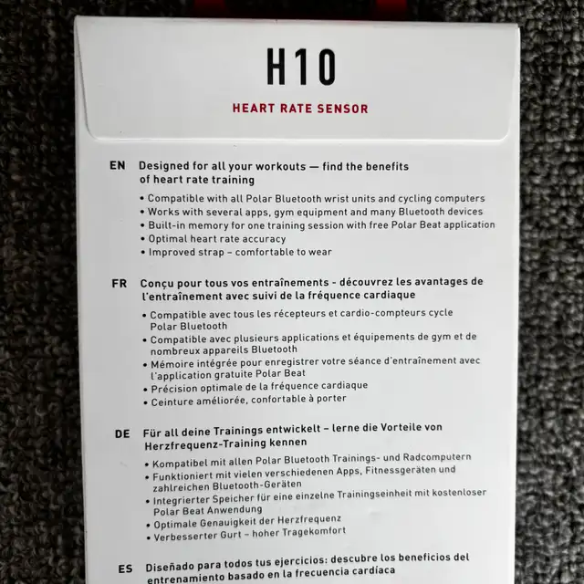 Moniteur de fréquence cardiaque Polar H10 - Photo 3