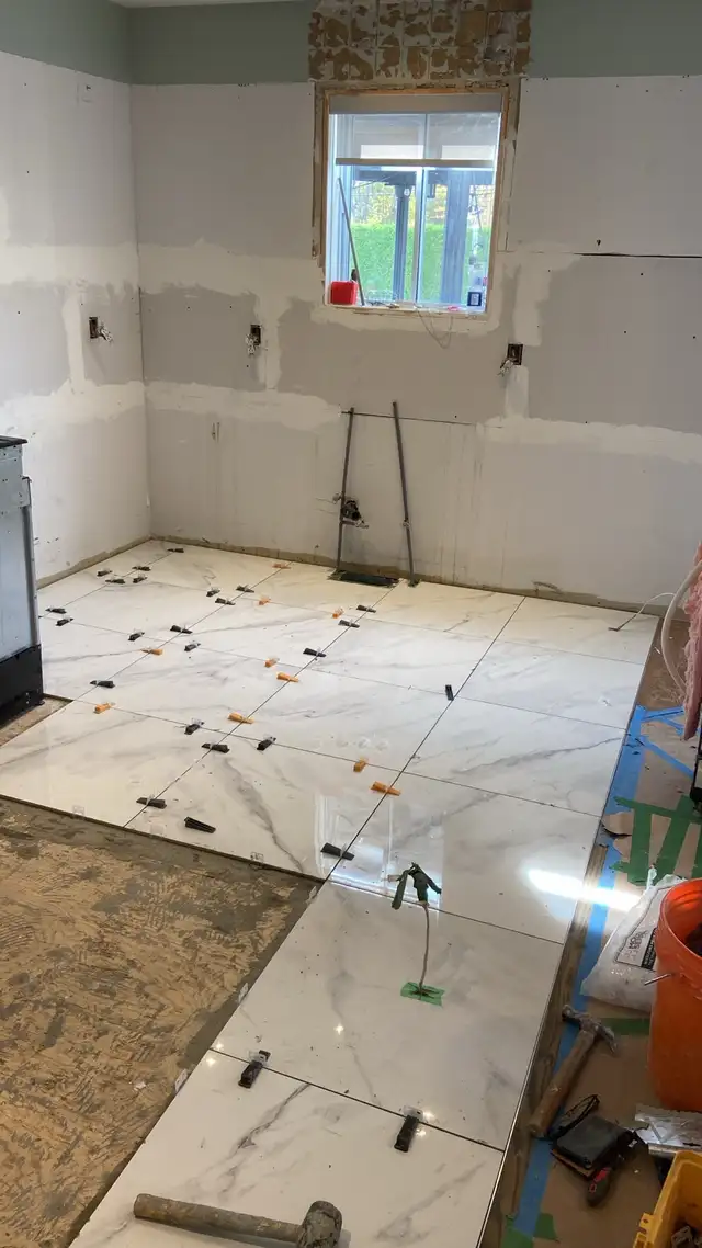 sablage peinture installation de cuisine - Photo 6