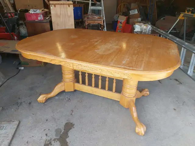 Solid Wood Dining Table & Chairs