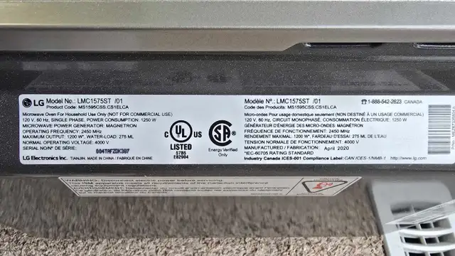 LG Microwave Oven - Photo 5