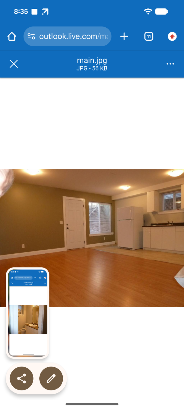 One bedroom basement suite for rent in Clayton area - Photo 2