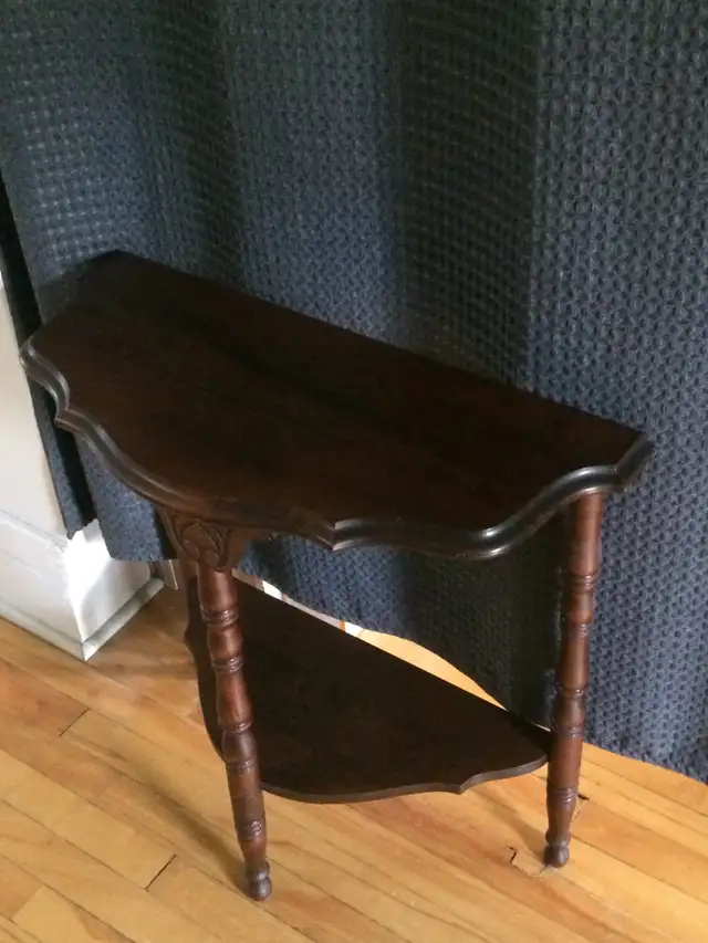 TABLE CONSOLE TOUT BOIS