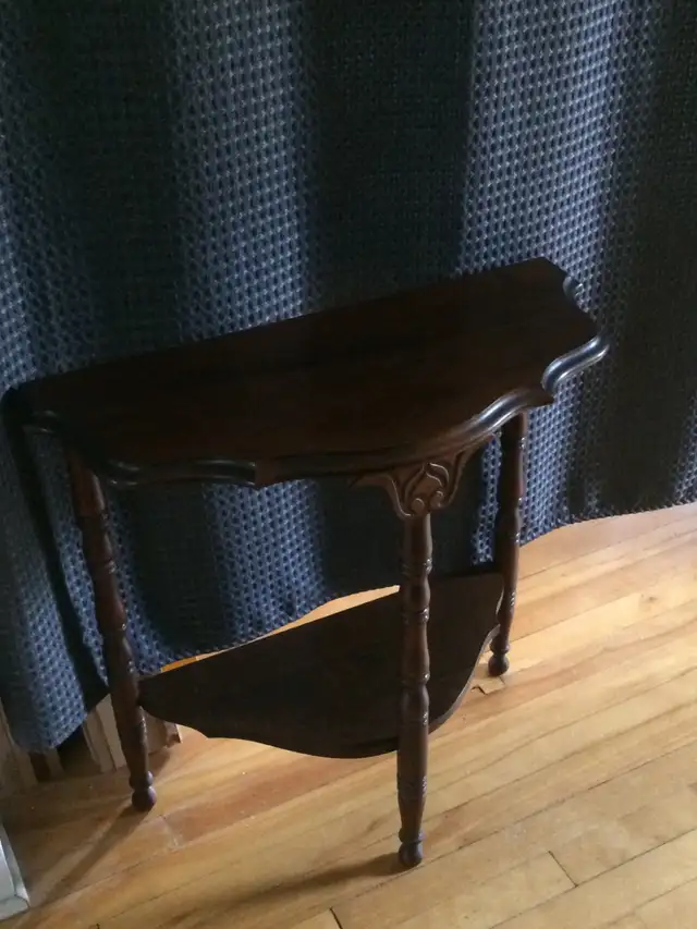 TABLE CONSOLE TOUT BOIS - Photo 2