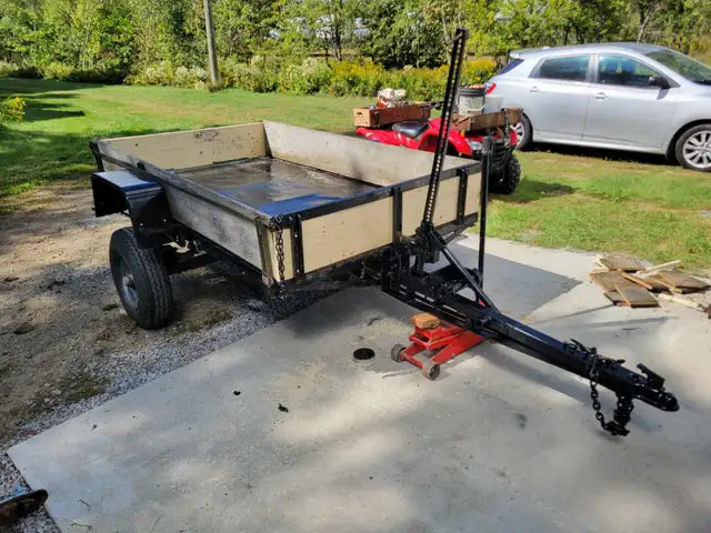 Remorque 4.8 x 8 dompeur