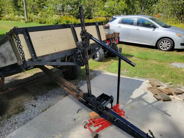 Remorque 4.8 x 8 dompeur - Photo 2