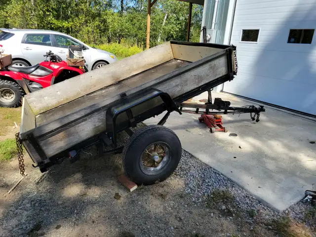 Remorque 4.8 x 8 dompeur - Photo 5