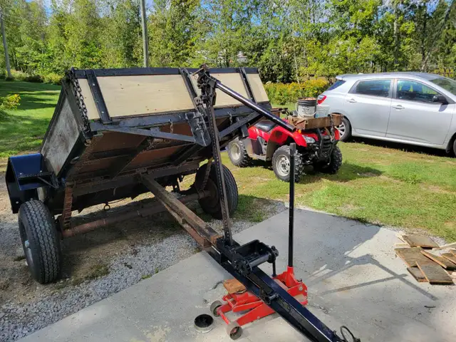 Remorque 4.8 x 8 dompeur - Photo 6