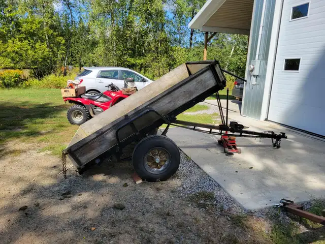 Remorque 4.8 x 8 dompeur - Photo 7