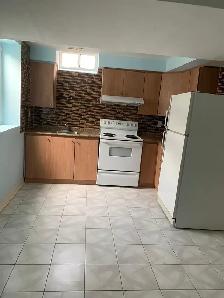2 bedroom basement for rent