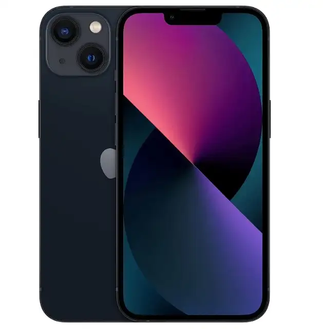 Unlocked iPhone 13 128 GB with one year warranty.