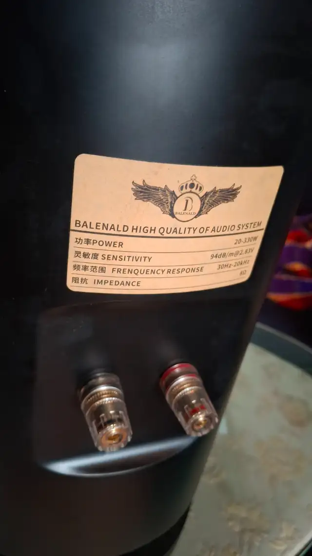 B & Balenald speaker set - Photo 6