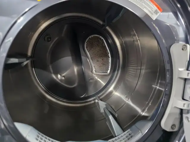 TOUCHSCREEN! Samsung 27' Grey Front-Load Stackable Washer Dryer - Photo 7