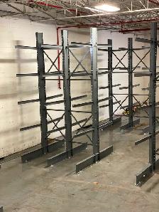 Cantilever racking - your #1 source - quick ship - in stock