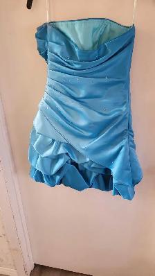Light Blue Cocktail Dress Size 4