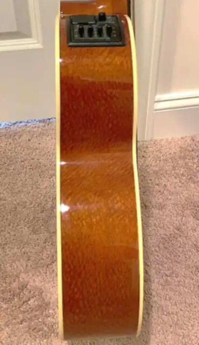 Vintage 1993 Takamine Santa Fe Acoustic Guitar with Equipment - Photo 2