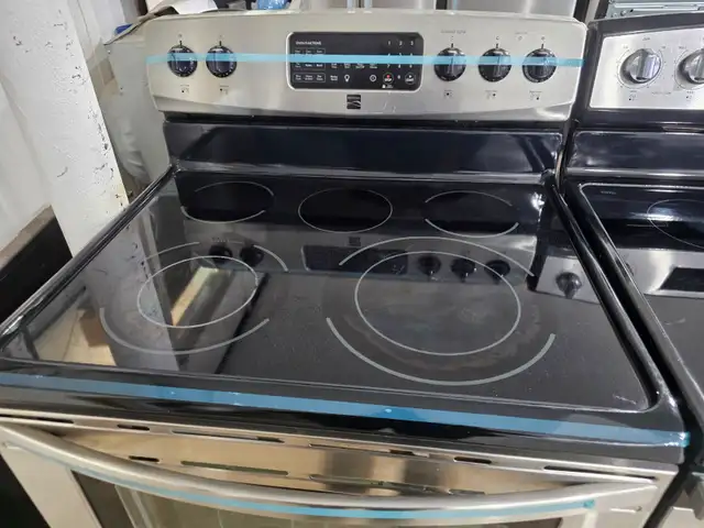 Kenmore 30' Stainless Steel Electric Ceramic Top Stove Oven - Photo 2