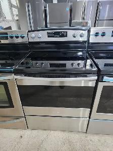Amana 30' Stainless Steel Electric Ceramic Top Stove Oven Range
