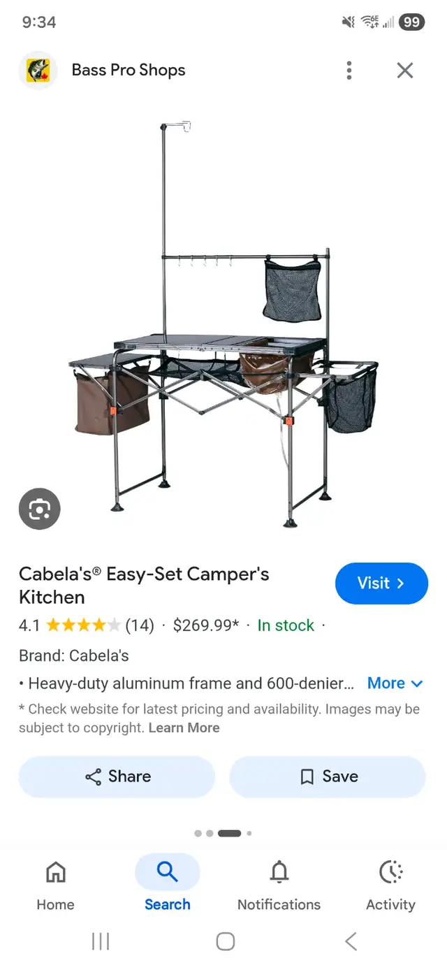 Cabelas outdoor kitchen w/sink - Photo 2