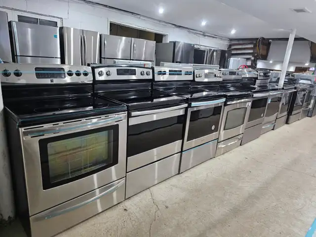 All Kinds and Models of Stainless and white stoves ovens ranges