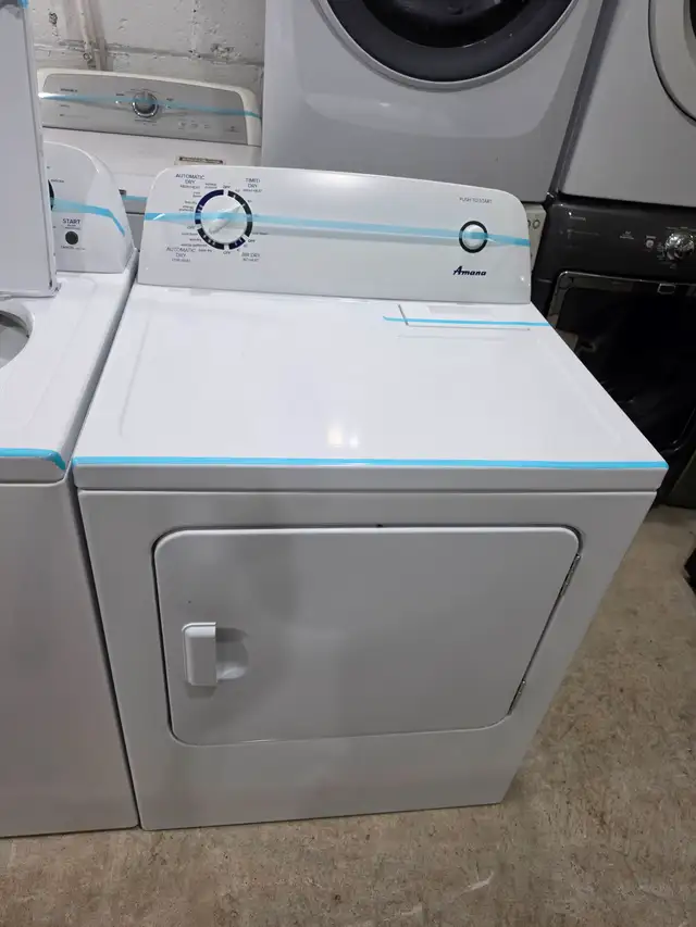 2023 MODEL Amana 27' White Top-Load Washer & FrontLoad Dryer Set - Photo 5