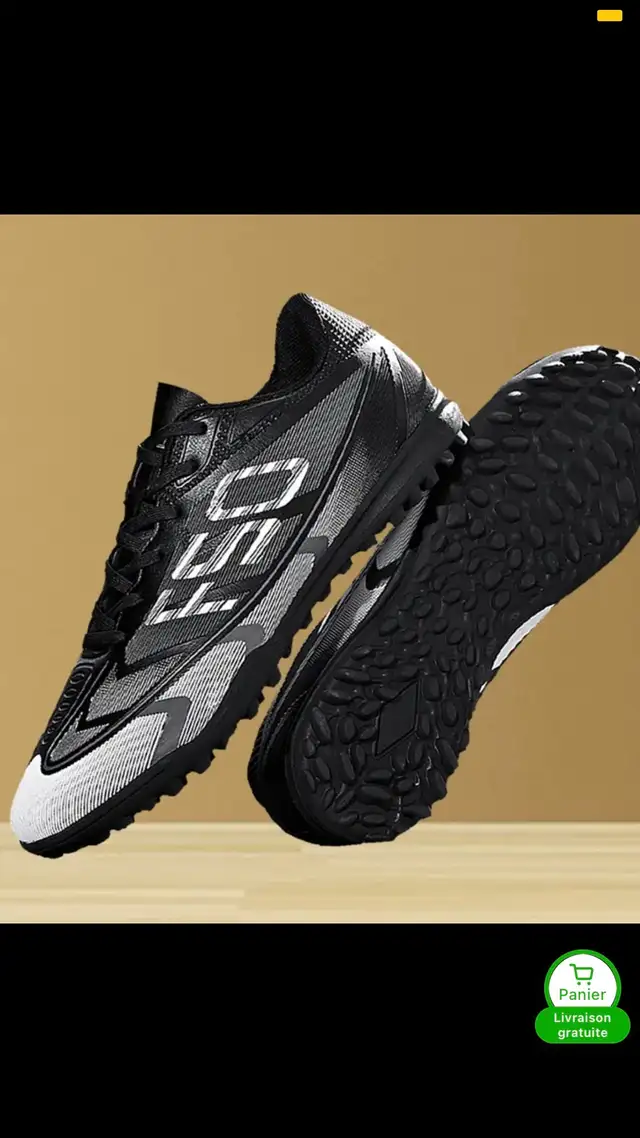 soulier de soccer homme 7- 7 1/2