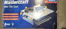 WET TILE SAW – 7 INCH – MASTERCRAFT