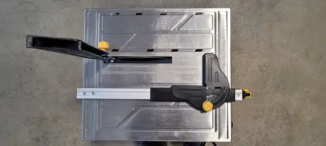 WET TILE SAW – 7 INCH – MASTERCRAFT - Photo 8