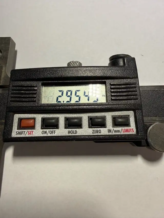 STARRETT DIGITAL DEPTH GAGE # 753 6 inch
