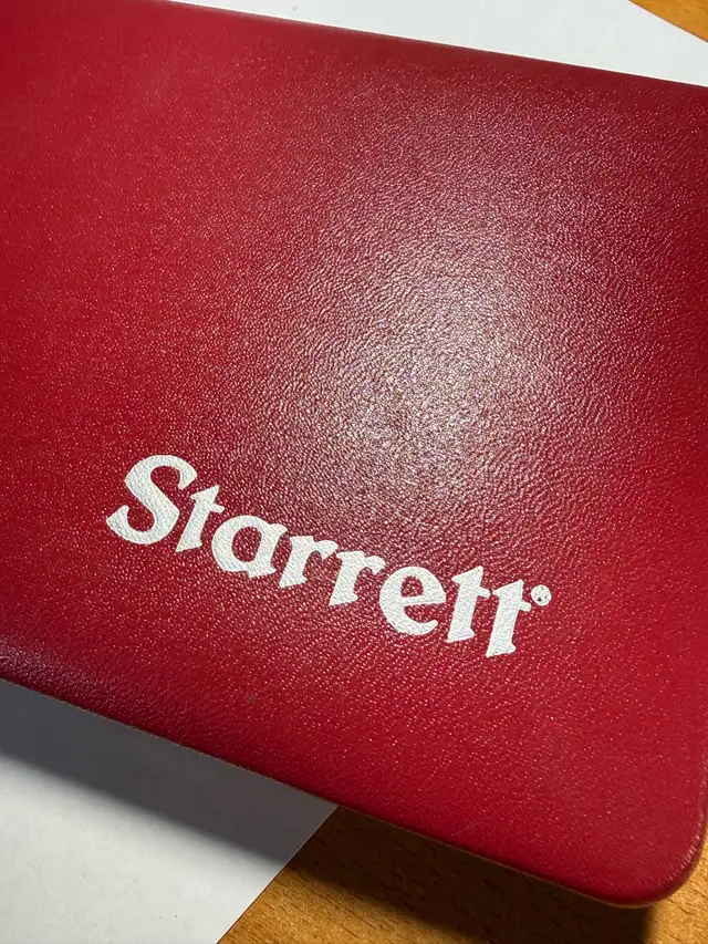 STARRETT 175RLZ INSPECTORS MICROMETER/CALIPER GAGE 0-2 - Photo 2
