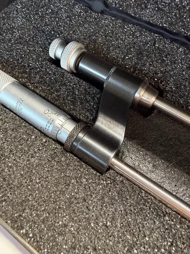 STARRETT 175RLZ INSPECTORS MICROMETER/CALIPER GAGE 0-2 - Photo 3