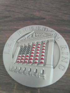 Tiffany NYSE 2002 9 / 11 Commemorative Medal Coin