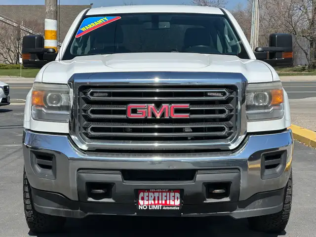 2015 GMC SIERRA 2500HD SLE CREW CAB 4X4 6.0L V8 CERTIFIED - Photo 3