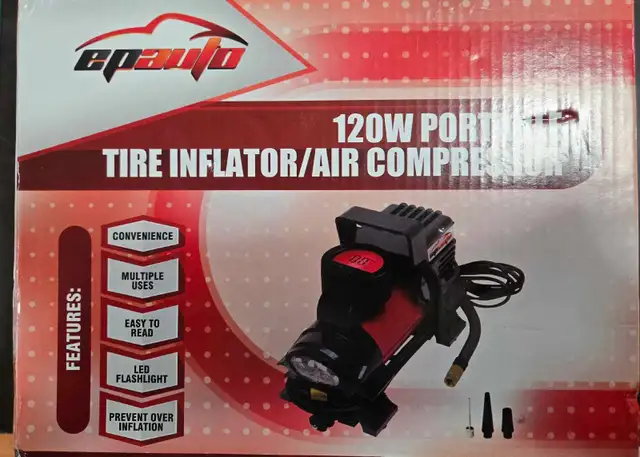 AEPAUTO 120 W PORTABLE AIR COMPRESSOR