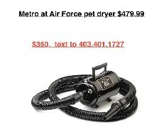 METROVAC - AIR FORCE® BLASTER® VARIABLE CONTROL PET DRYER (B-3V)