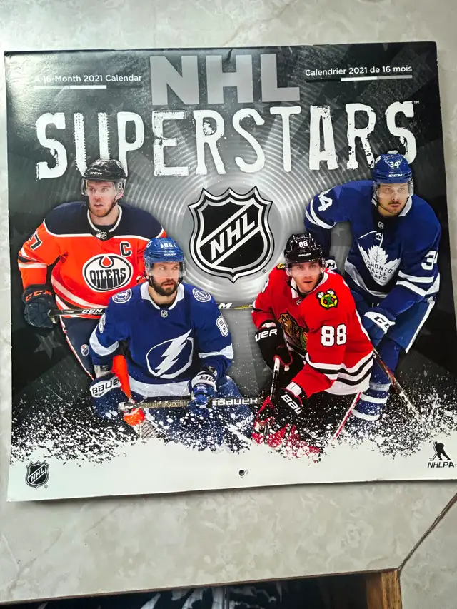 Oilers calanders, oilers captains, Rookie magazine etc….