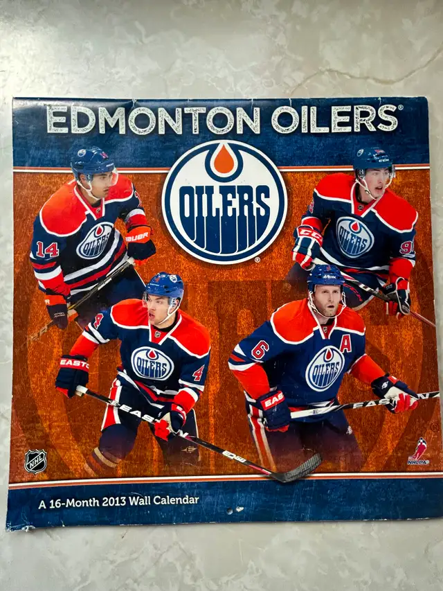 Oilers calanders, oilers captains, Rookie magazine etc…. - Photo 2