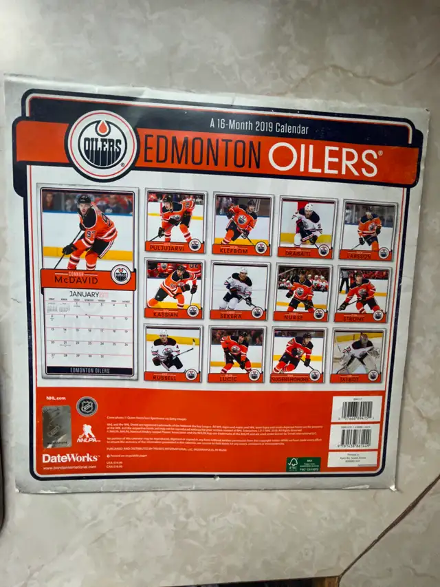 Oilers calanders, oilers captains, Rookie magazine etc…. - Photo 9