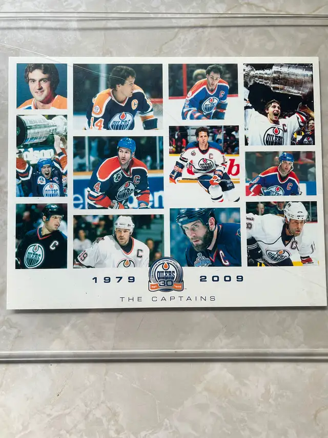 Oilers calanders, oilers captains, Rookie magazine etc…. - Photo 10
