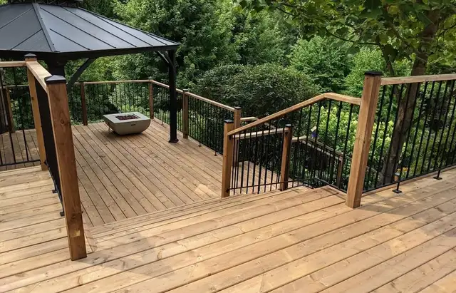 Deck and Fence