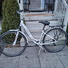 Infinity Horizon step-through hybrid bike