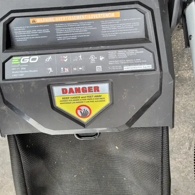 EGO Self-Propelled Lawn Mower with 6ah Battery & Charger - Photo 6