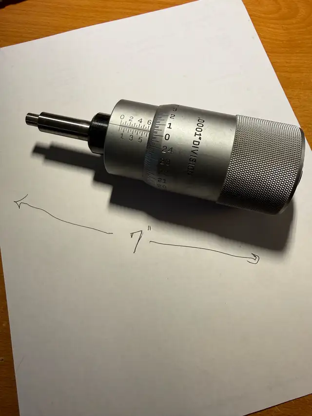 STARTETT MICROMETER HEAD T465